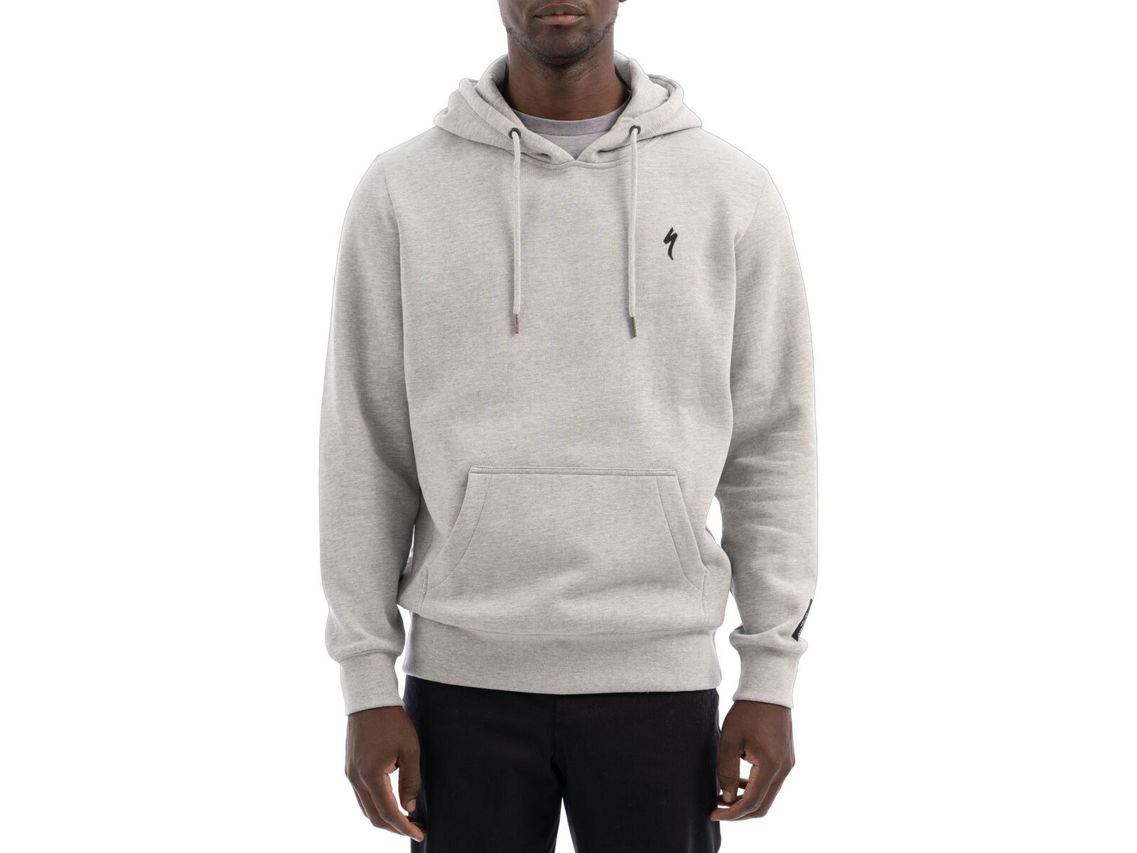 Specialized S Logo Pull-Over Hoodie Heather Grey